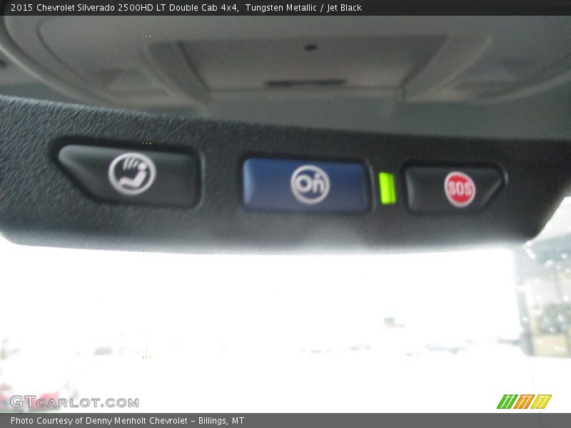 Tungsten Metallic / Jet Black 2015 Chevrolet Silverado 2500HD LT Double Cab 4x4