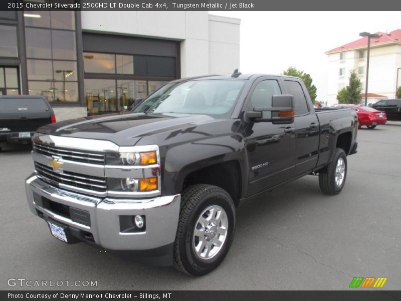Tungsten Metallic / Jet Black 2015 Chevrolet Silverado 2500HD LT Double Cab 4x4