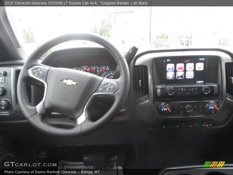 Tungsten Metallic / Jet Black 2015 Chevrolet Silverado 2500HD LT Double Cab 4x4