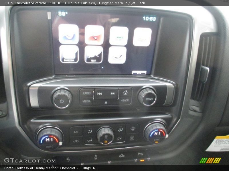 Tungsten Metallic / Jet Black 2015 Chevrolet Silverado 2500HD LT Double Cab 4x4