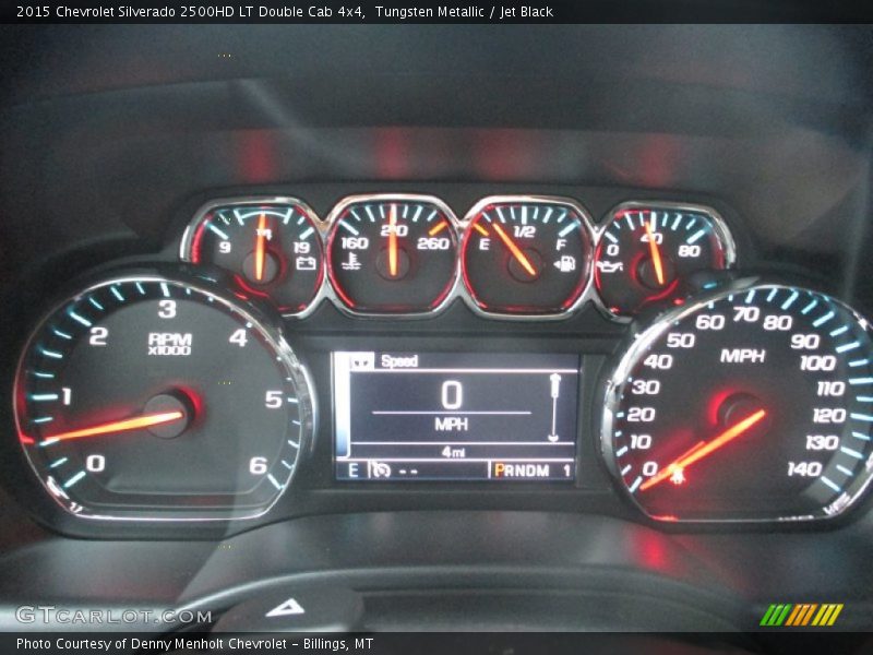 Tungsten Metallic / Jet Black 2015 Chevrolet Silverado 2500HD LT Double Cab 4x4