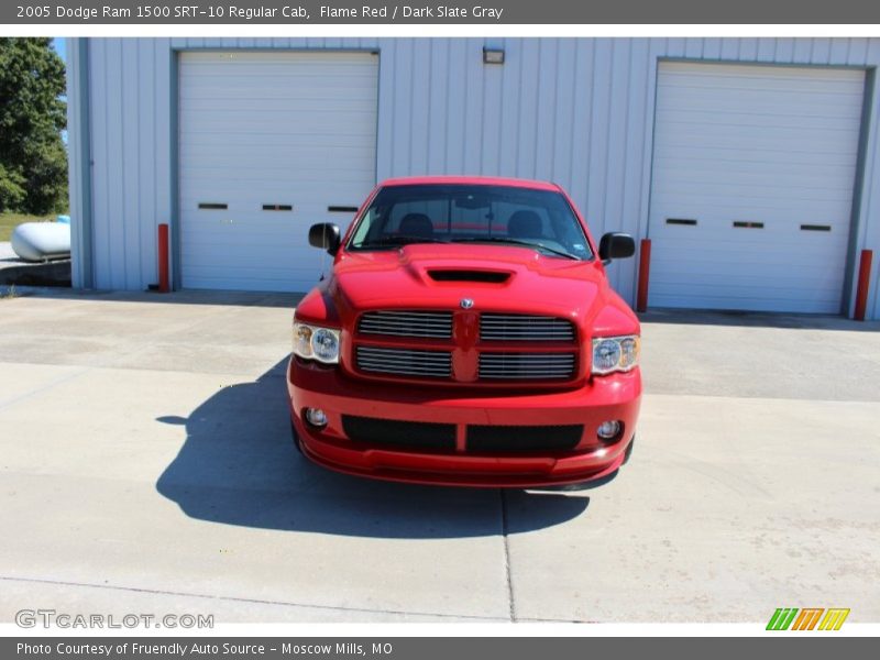 Flame Red / Dark Slate Gray 2005 Dodge Ram 1500 SRT-10 Regular Cab