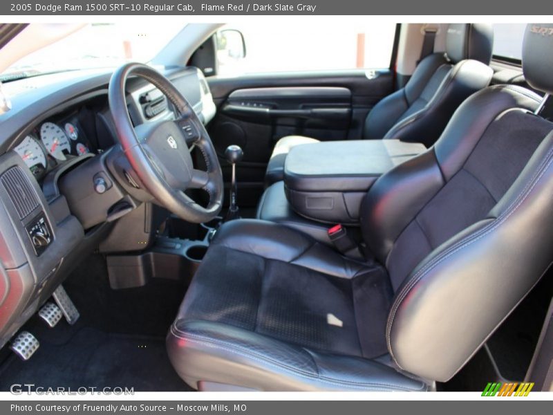  2005 Ram 1500 SRT-10 Regular Cab Dark Slate Gray Interior