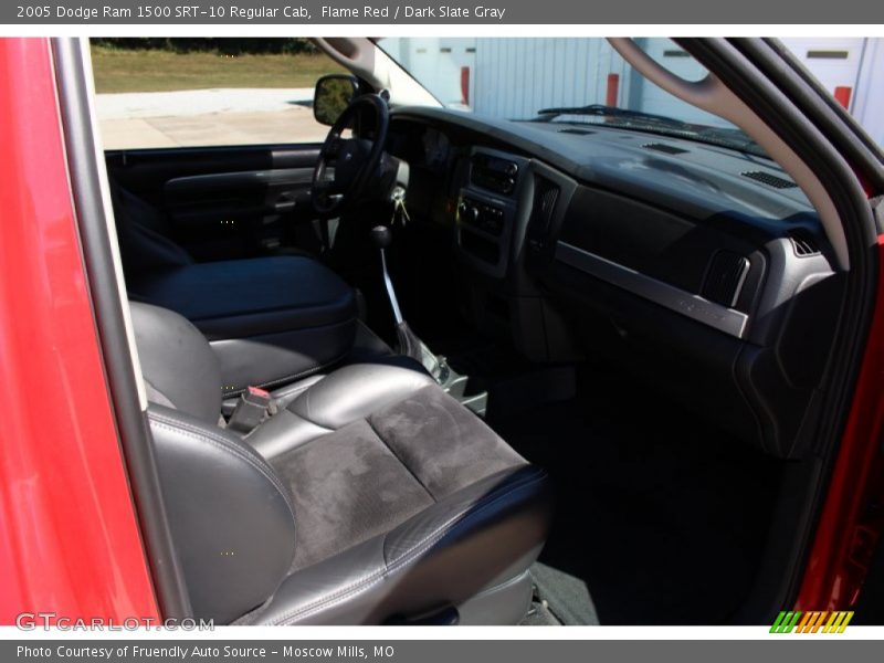 Flame Red / Dark Slate Gray 2005 Dodge Ram 1500 SRT-10 Regular Cab