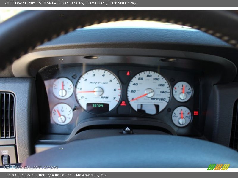  2005 Ram 1500 SRT-10 Regular Cab SRT-10 Regular Cab Gauges