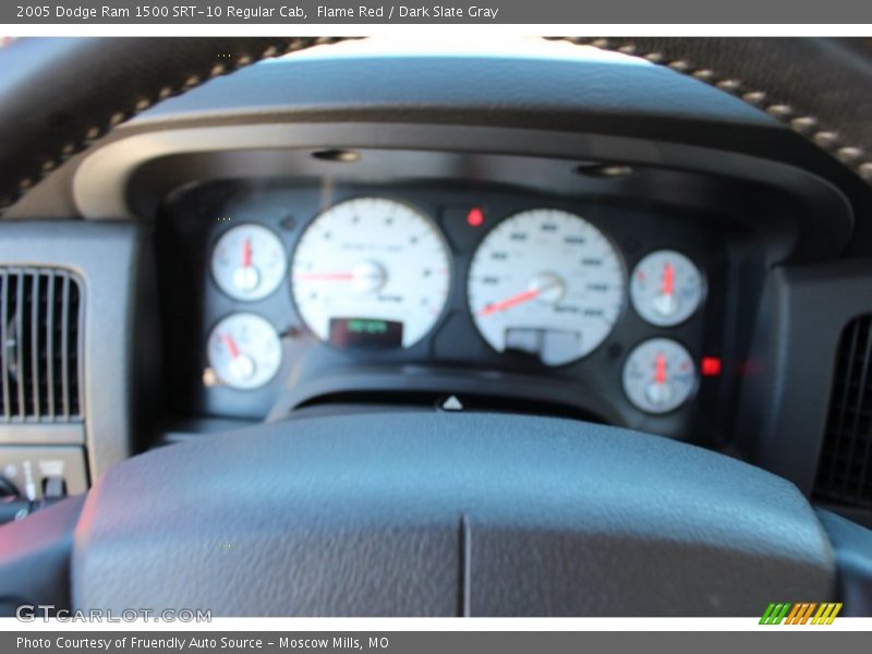 Flame Red / Dark Slate Gray 2005 Dodge Ram 1500 SRT-10 Regular Cab