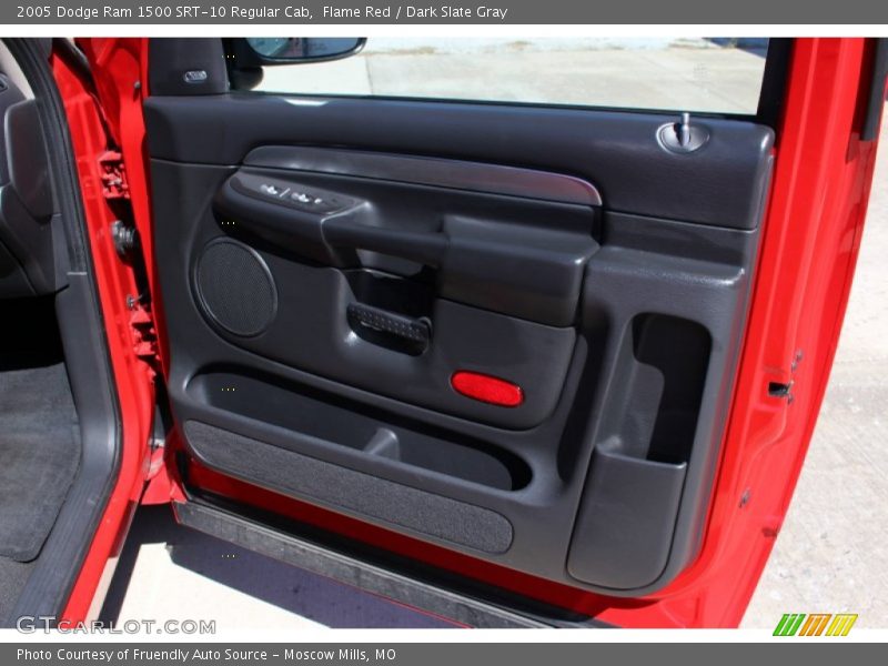 Flame Red / Dark Slate Gray 2005 Dodge Ram 1500 SRT-10 Regular Cab