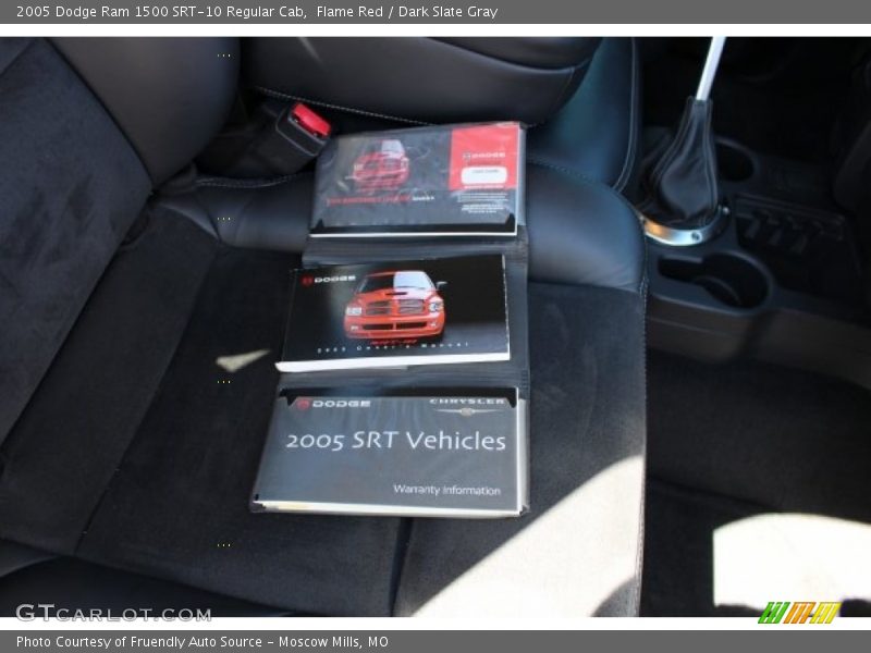 Flame Red / Dark Slate Gray 2005 Dodge Ram 1500 SRT-10 Regular Cab