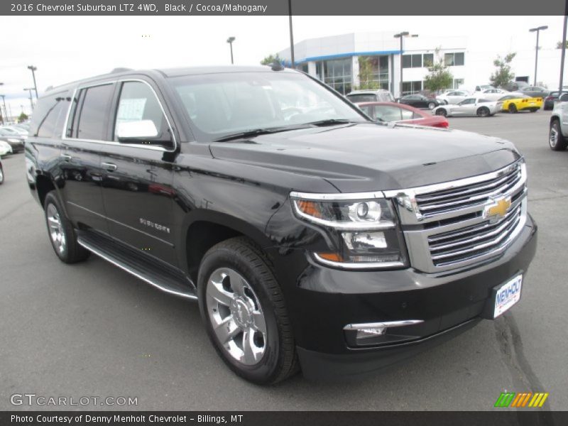 Black / Cocoa/Mahogany 2016 Chevrolet Suburban LTZ 4WD