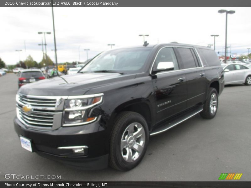 Black / Cocoa/Mahogany 2016 Chevrolet Suburban LTZ 4WD