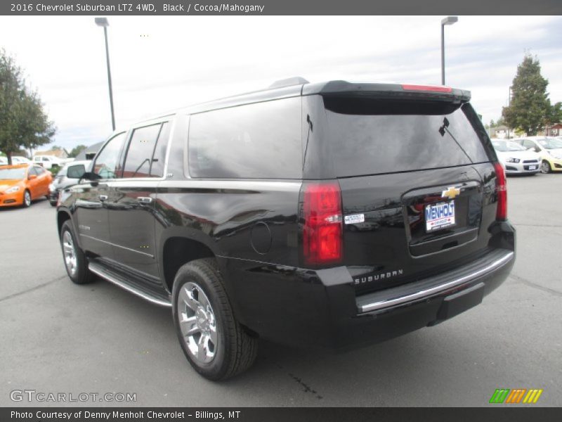 Black / Cocoa/Mahogany 2016 Chevrolet Suburban LTZ 4WD