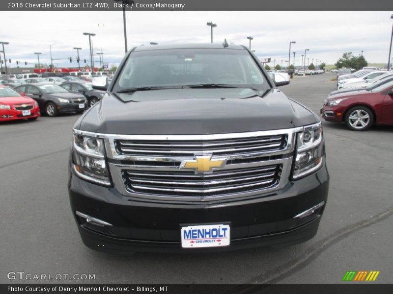 Black / Cocoa/Mahogany 2016 Chevrolet Suburban LTZ 4WD