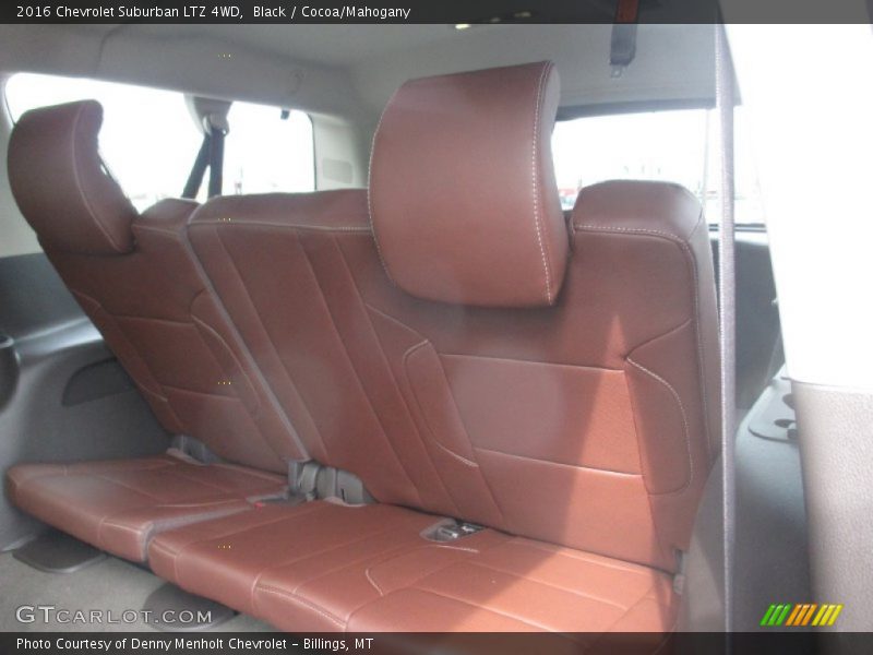 Rear Seat of 2016 Suburban LTZ 4WD