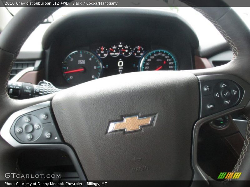Black / Cocoa/Mahogany 2016 Chevrolet Suburban LTZ 4WD