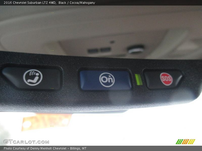 Black / Cocoa/Mahogany 2016 Chevrolet Suburban LTZ 4WD