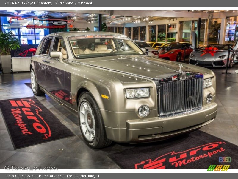 Silver Sand / Oatmeal 2004 Rolls-Royce Phantom