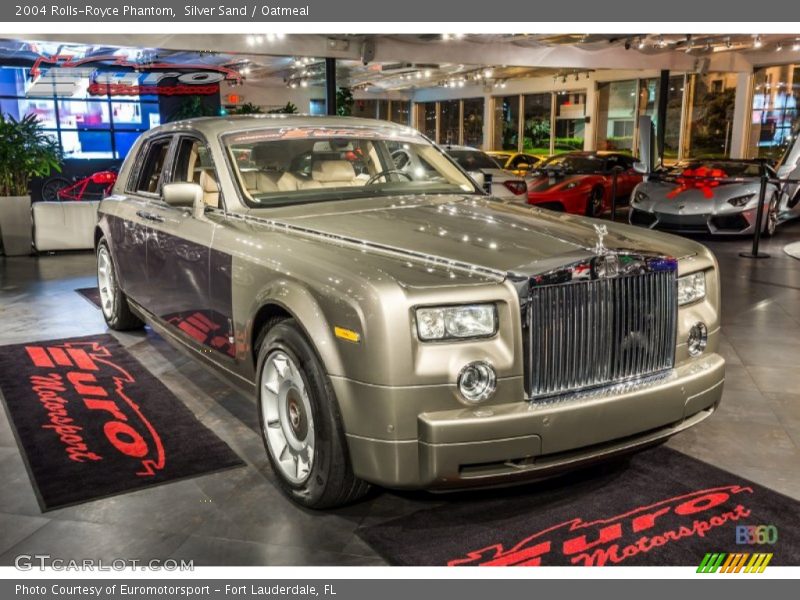 Silver Sand / Oatmeal 2004 Rolls-Royce Phantom