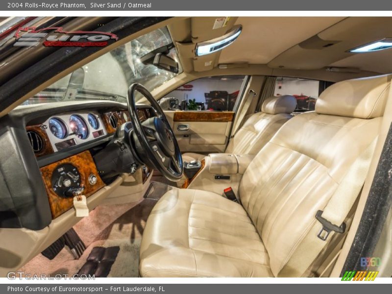 Silver Sand / Oatmeal 2004 Rolls-Royce Phantom