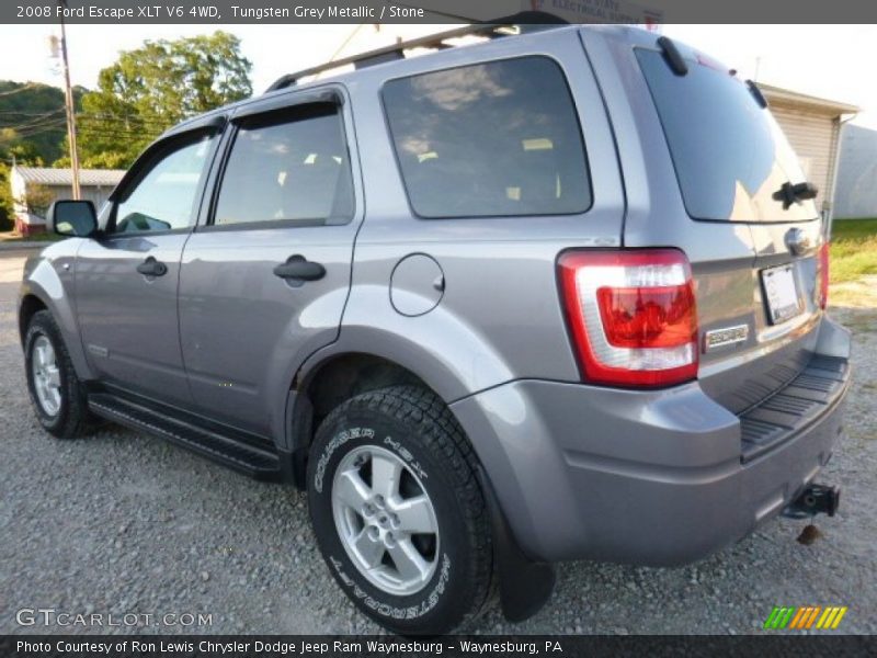 Tungsten Grey Metallic / Stone 2008 Ford Escape XLT V6 4WD