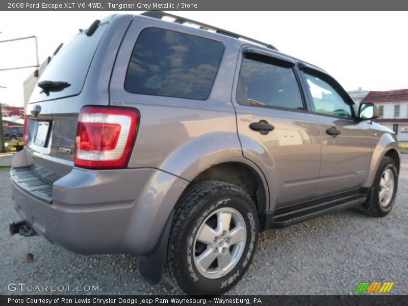 Tungsten Grey Metallic / Stone 2008 Ford Escape XLT V6 4WD