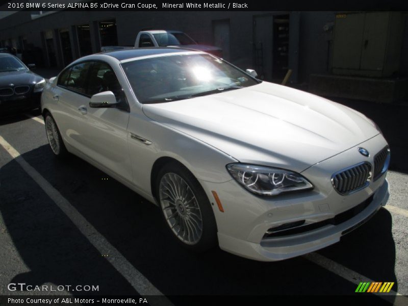 Mineral White Metallic / Black 2016 BMW 6 Series ALPINA B6 xDrive Gran Coupe