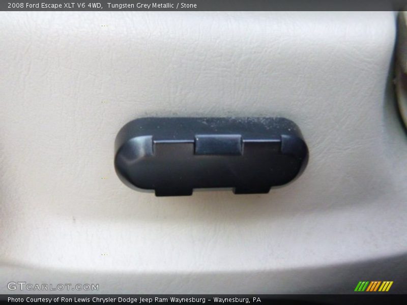 Tungsten Grey Metallic / Stone 2008 Ford Escape XLT V6 4WD