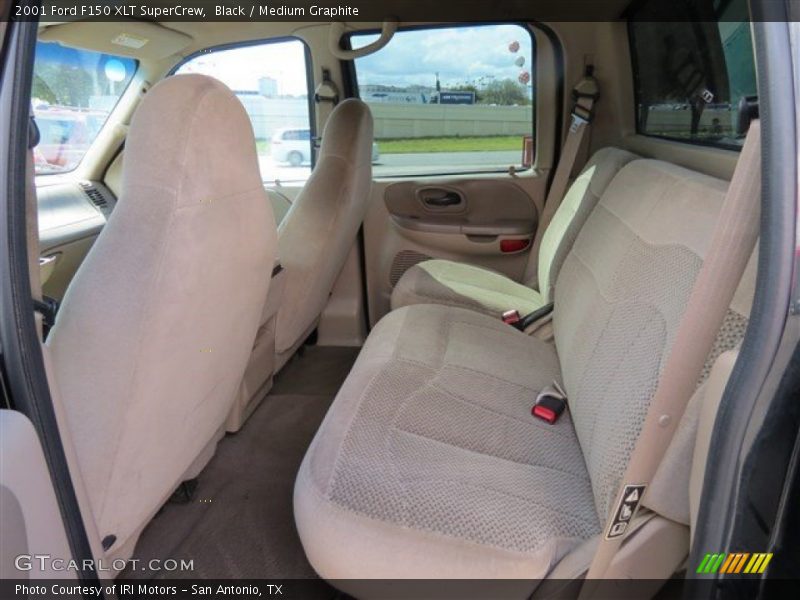 Black / Medium Graphite 2001 Ford F150 XLT SuperCrew