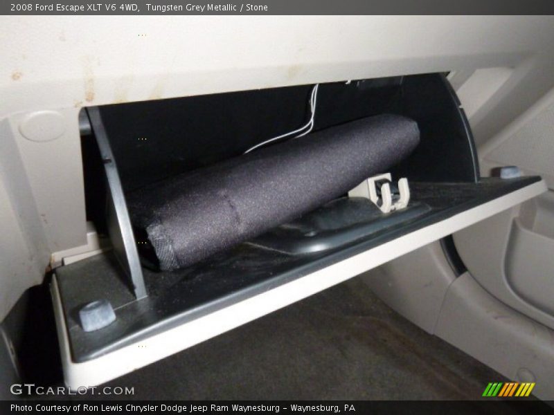 Tungsten Grey Metallic / Stone 2008 Ford Escape XLT V6 4WD