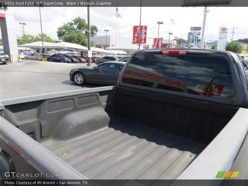 Black / Medium Graphite 2001 Ford F150 XLT SuperCrew