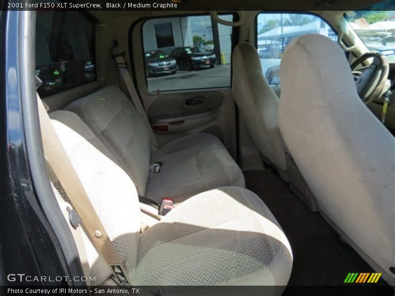Black / Medium Graphite 2001 Ford F150 XLT SuperCrew