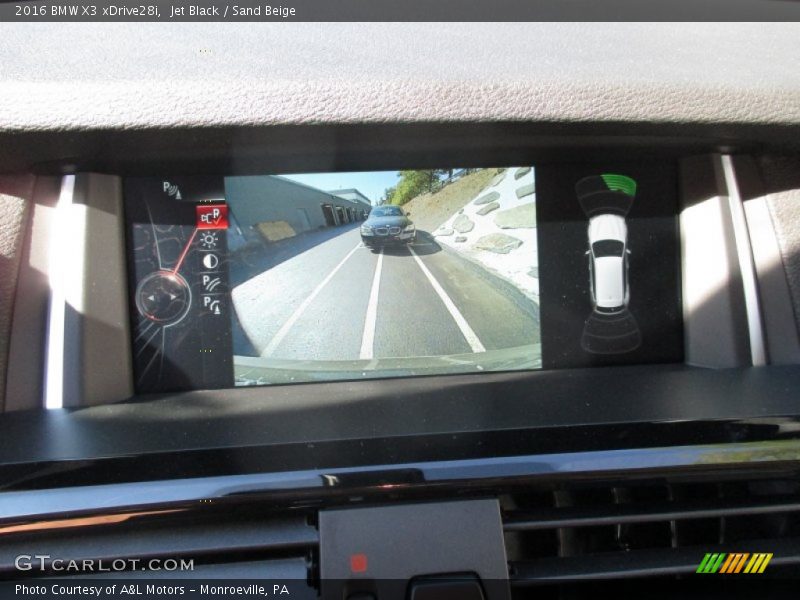 Jet Black / Sand Beige 2016 BMW X3 xDrive28i