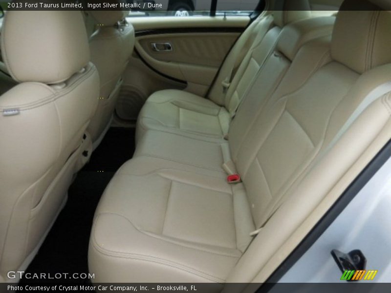 Ingot Silver Metallic / Dune 2013 Ford Taurus Limited