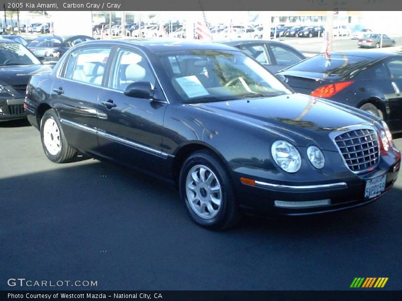 Carbon Gray / Gray 2005 Kia Amanti