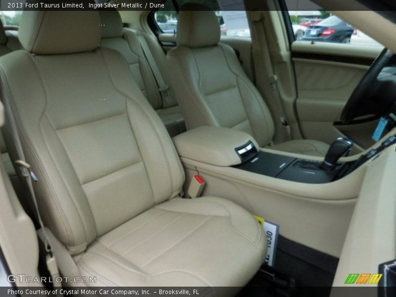 Ingot Silver Metallic / Dune 2013 Ford Taurus Limited