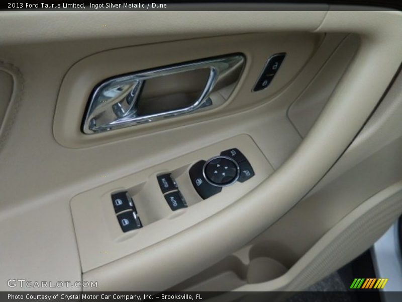 Ingot Silver Metallic / Dune 2013 Ford Taurus Limited