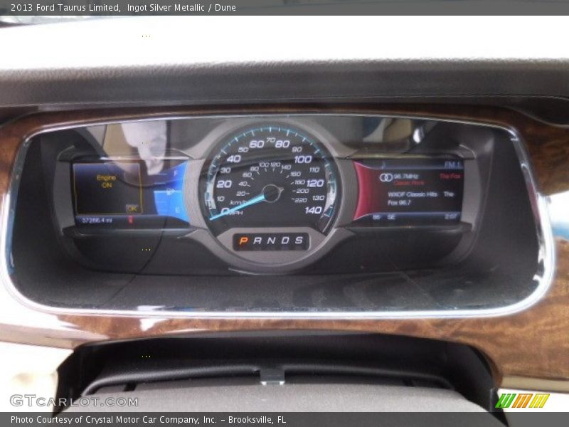 Ingot Silver Metallic / Dune 2013 Ford Taurus Limited