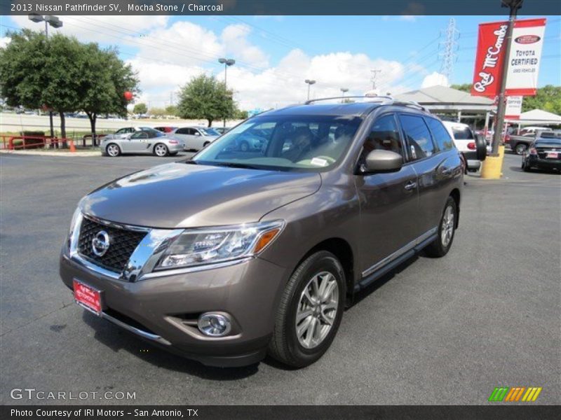 Mocha Stone / Charcoal 2013 Nissan Pathfinder SV