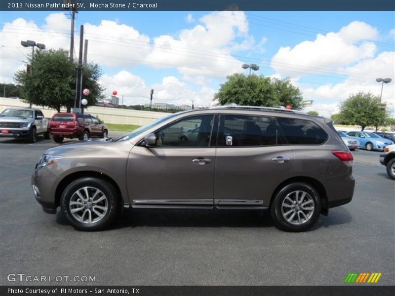 Mocha Stone / Charcoal 2013 Nissan Pathfinder SV