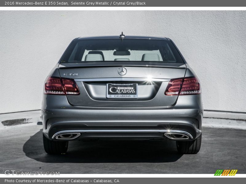 Selenite Grey Metallic / Crystal Grey/Black 2016 Mercedes-Benz E 350 Sedan
