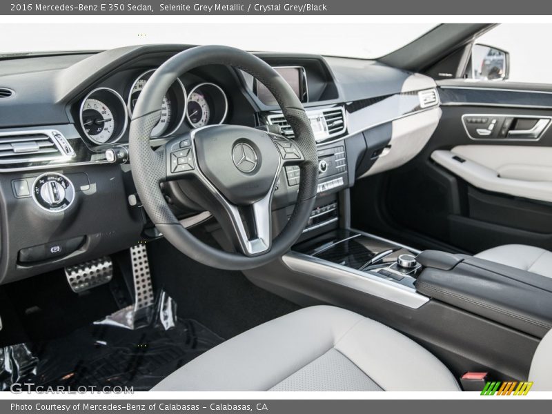 Selenite Grey Metallic / Crystal Grey/Black 2016 Mercedes-Benz E 350 Sedan