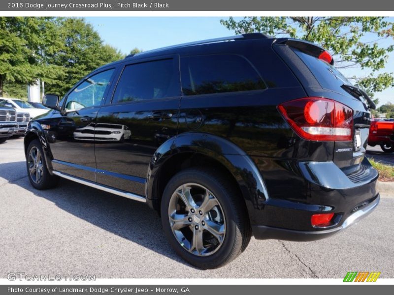 Pitch Black / Black 2016 Dodge Journey Crossroad Plus