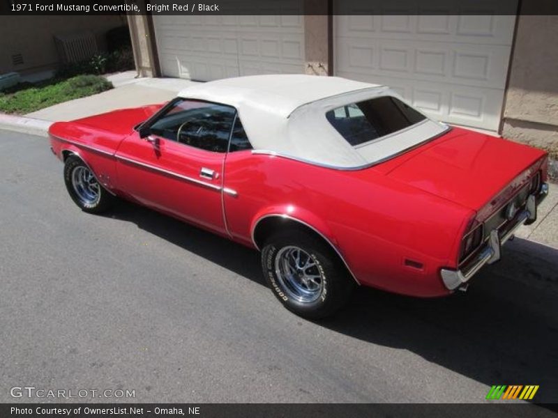  1971 Mustang Convertible Bright Red