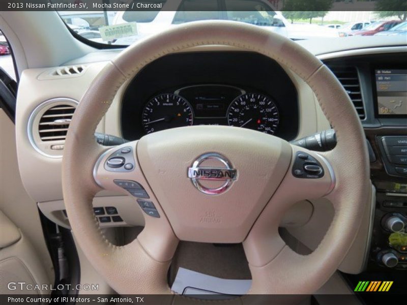 Mocha Stone / Charcoal 2013 Nissan Pathfinder SV