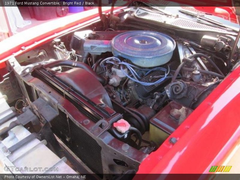  1971 Mustang Convertible Engine - 302 ci. V8