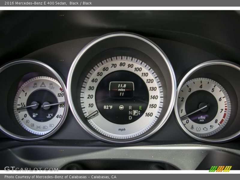 Black / Black 2016 Mercedes-Benz E 400 Sedan