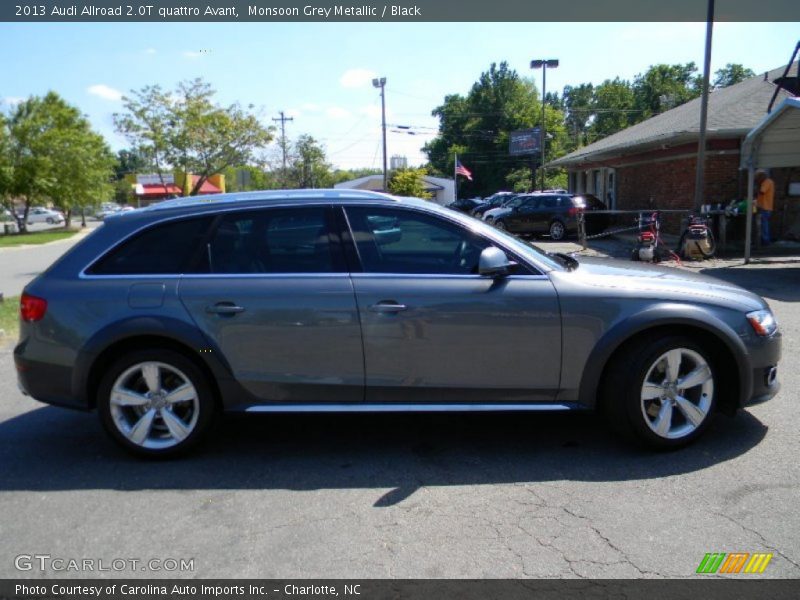 Monsoon Grey Metallic / Black 2013 Audi Allroad 2.0T quattro Avant