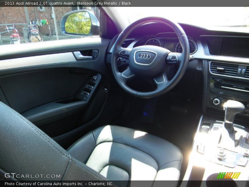 Monsoon Grey Metallic / Black 2013 Audi Allroad 2.0T quattro Avant