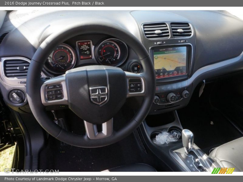 Pitch Black / Black 2016 Dodge Journey Crossroad Plus