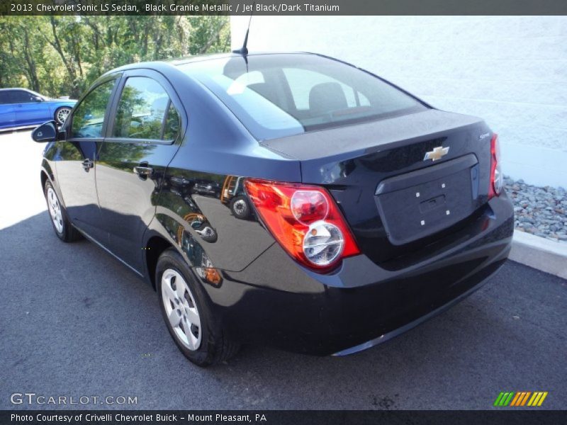 Black Granite Metallic / Jet Black/Dark Titanium 2013 Chevrolet Sonic LS Sedan