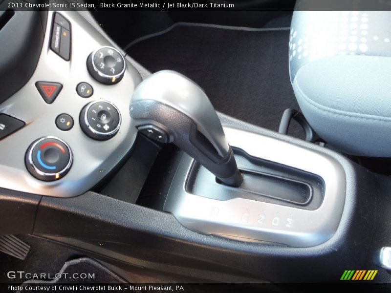 Black Granite Metallic / Jet Black/Dark Titanium 2013 Chevrolet Sonic LS Sedan